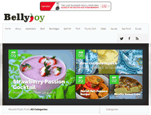 Tablet Screenshot of belly-joy.com